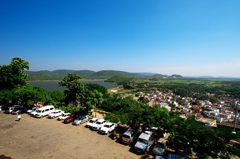 Panoramic view from Annavaram temple
