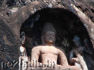 Buddha statue at Bojjanakonda