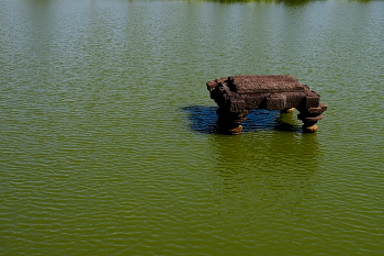 Pushkarini at Bhimeswara Kumara rama temple Samalkot