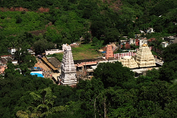 Simhachalam temple view from top
