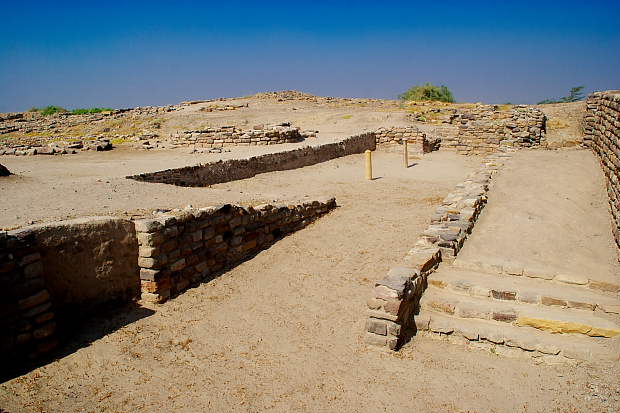 Dholavira excavated town