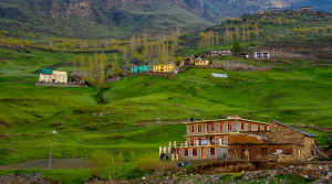 Houses on the valley