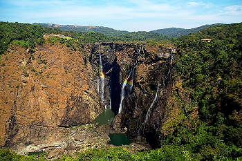 Jog fall close view