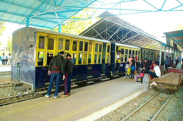 Toy train at Neral station