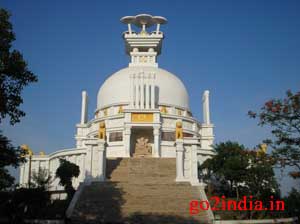 DhauliGiri Shanti Stupa