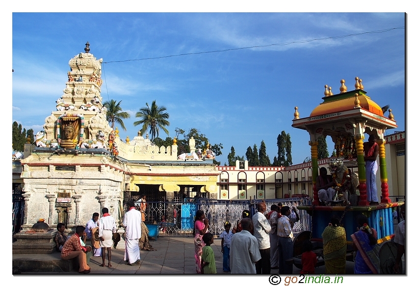 Malai mahadeshwara temple at MM hills in Chamarajnagar