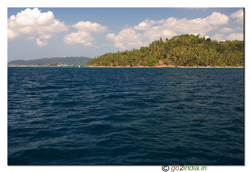 On the way to North bay from Portblair of Andaman