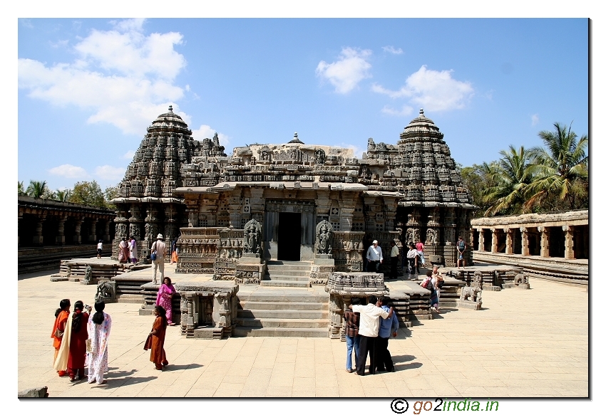 star-shaped Chennakesava temple at Somnathpur