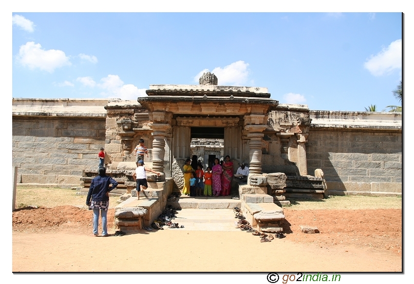 Outside view of Chennakesava temple at Somnathpur
