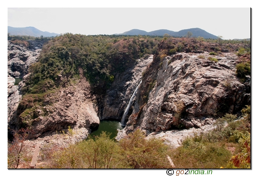 Bluff (Shivanasamudram), Gaganachukki and Bharachukki falls near Mysore