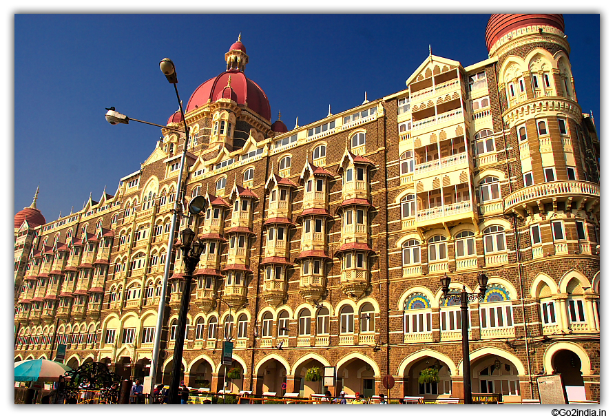 The Taj Mahal Palace hotel at South Mumbai