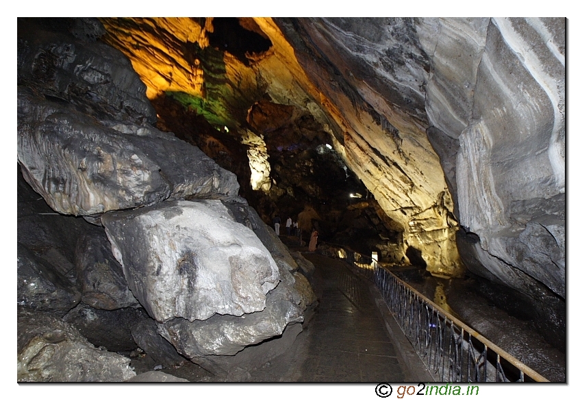 Inside Borra Caves good arrangements by APTDC