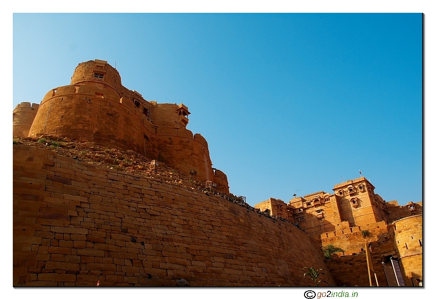 Fort wall at Jaisalmer