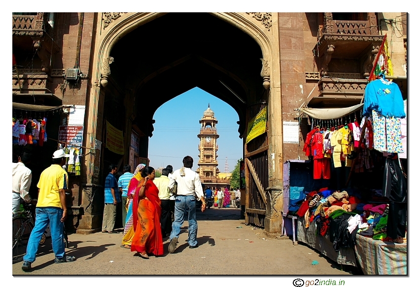 Clock tower at Jodhpur