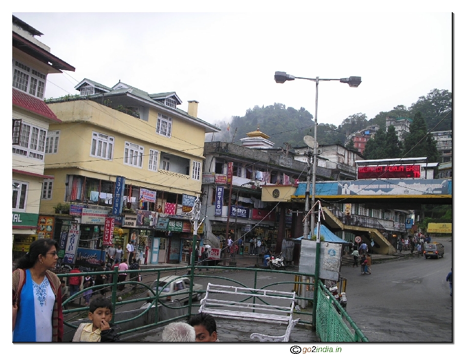 City center Gangtok hill station