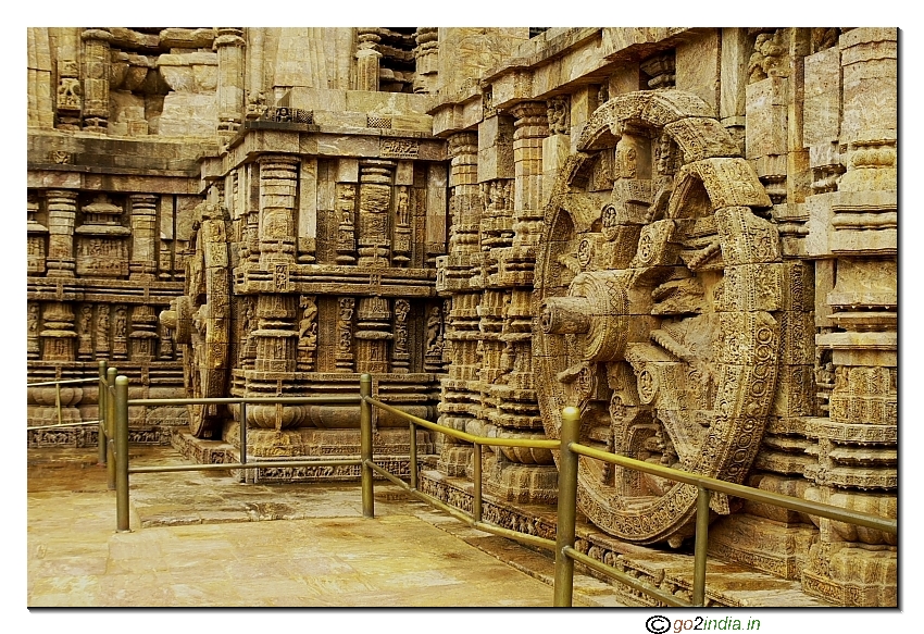 Sun temple Konark Wheel