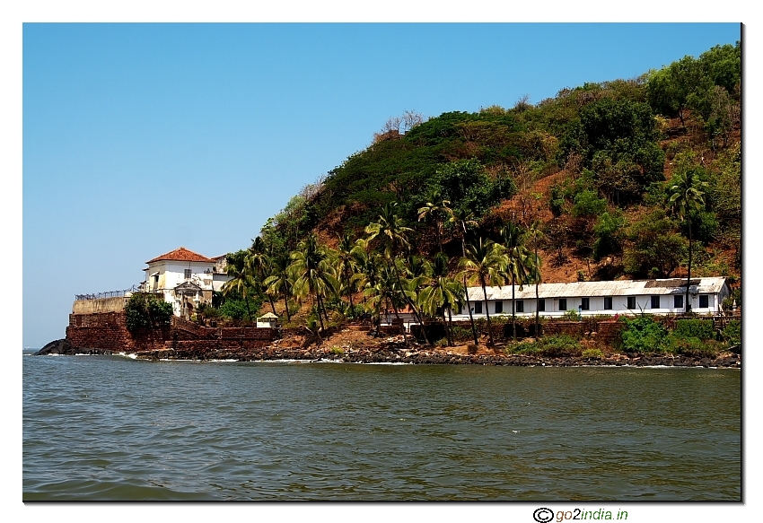 Goa central jail partial view at Dolphin bay