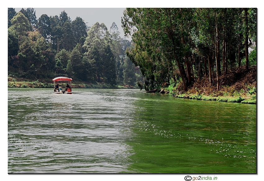 Ooty lake boat riding