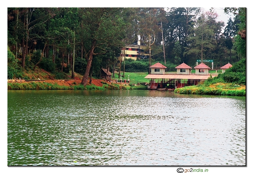 End point on the other side of Ooty lake