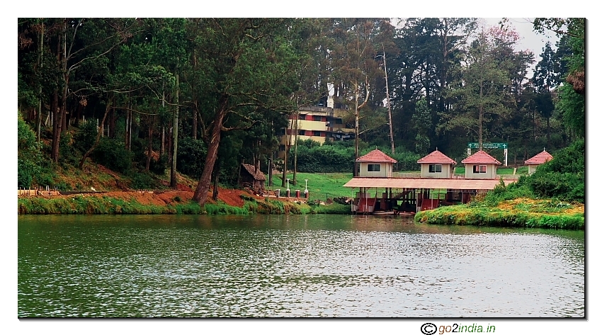 Lake at Ooty visiting place end returning point cropped