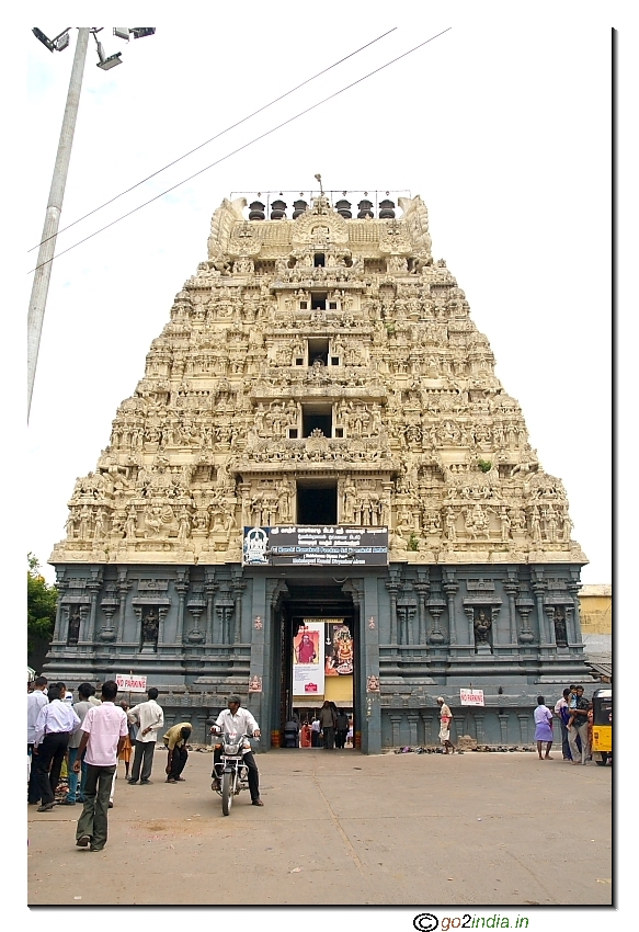 Sri Kamakshi temple at Kanchipuram main entrance