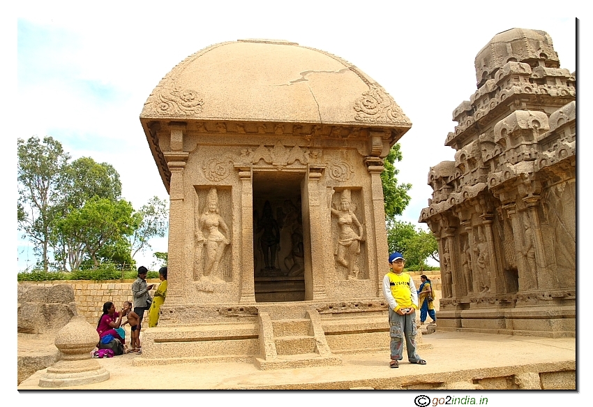 One of the Five Rathas of Mahabalipuram