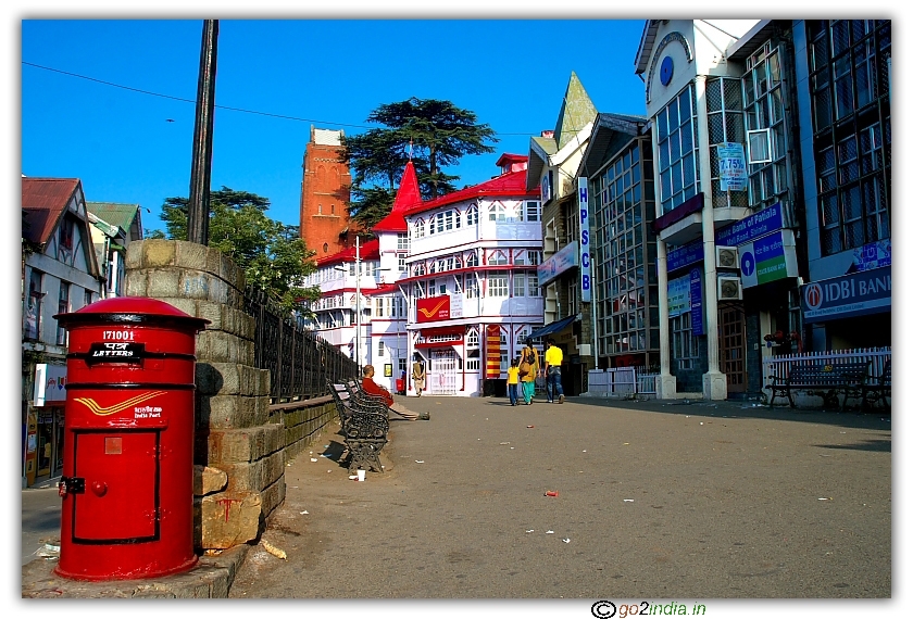 Old Post office at Mall road Shimla
