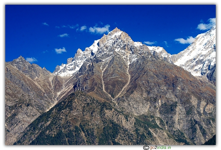 Hills near Kalpa village in Himachal Pardesh