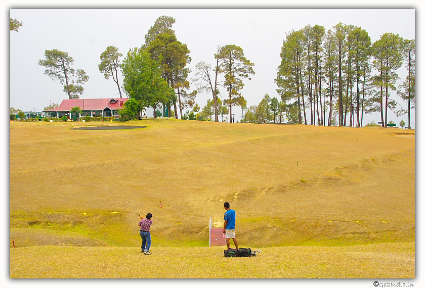 Golf ground at Ranikhet 