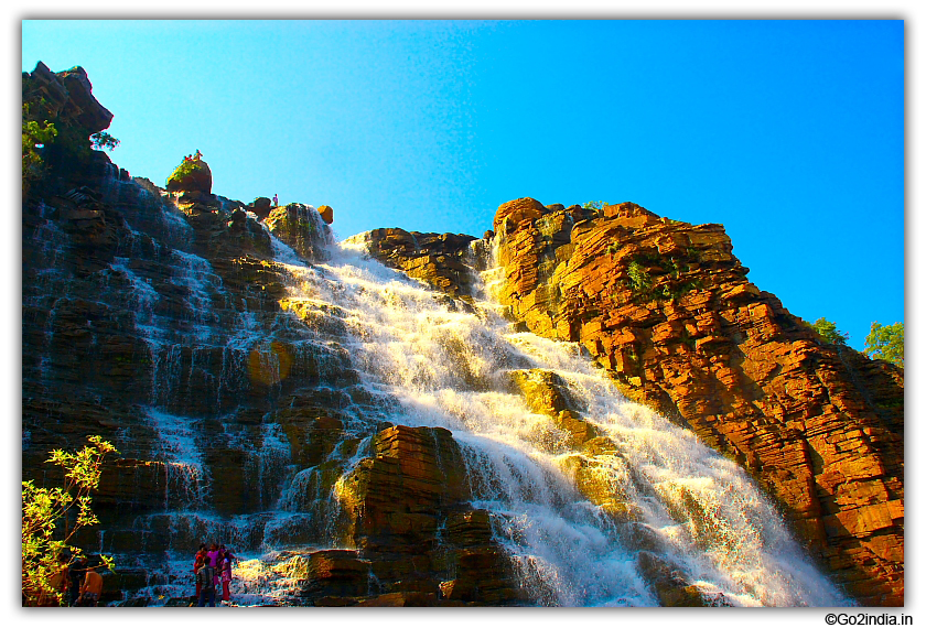 Beautiful waterfall at Tirathgarh