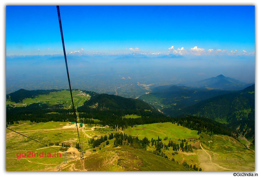 Gulmarg from top in cable car