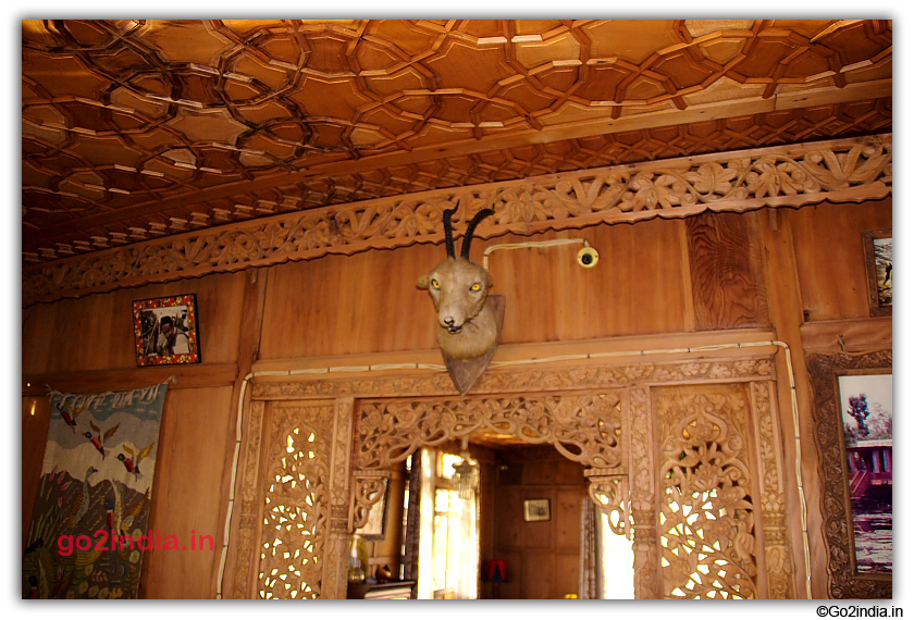 Old style Decoration in houseboats
