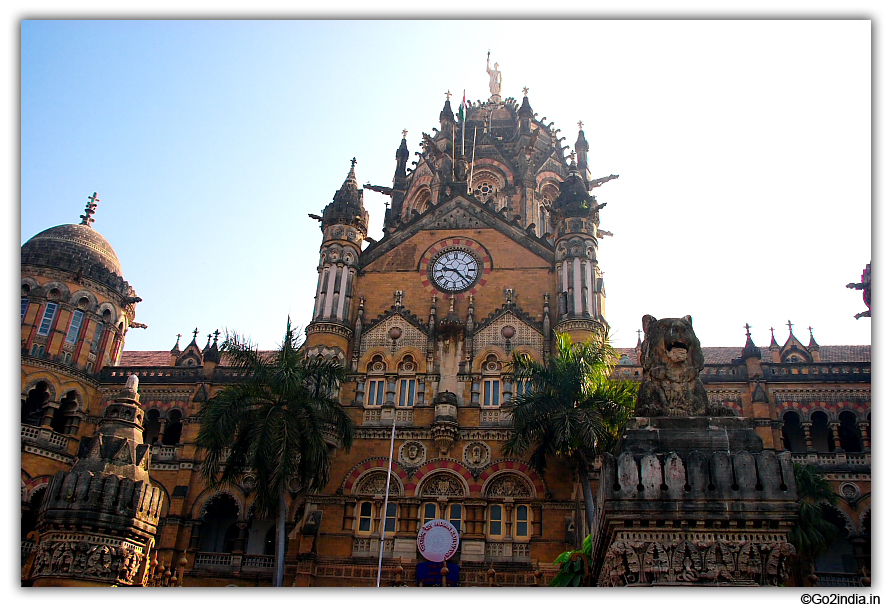 Chhatrapati shivaji terminus at Mumbai