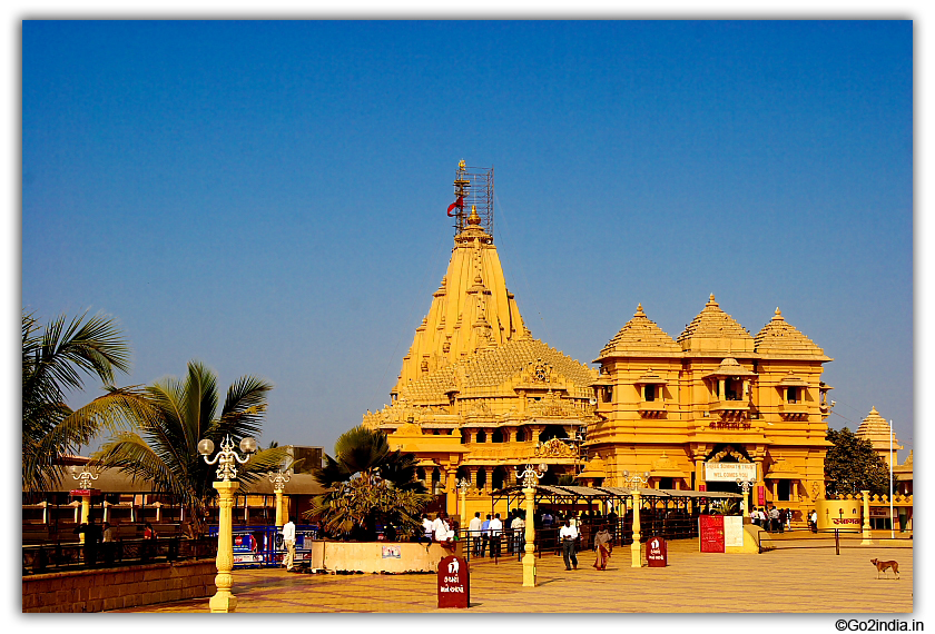 Somnath temple in Gujarat 