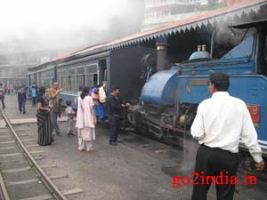 Toy Train at Ghum Station
