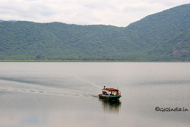 Boating at Tatipudi Reservoir