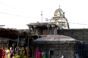 Draksharama temple Garbha gruha entrance