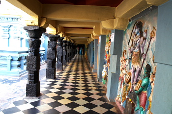 inside temple view