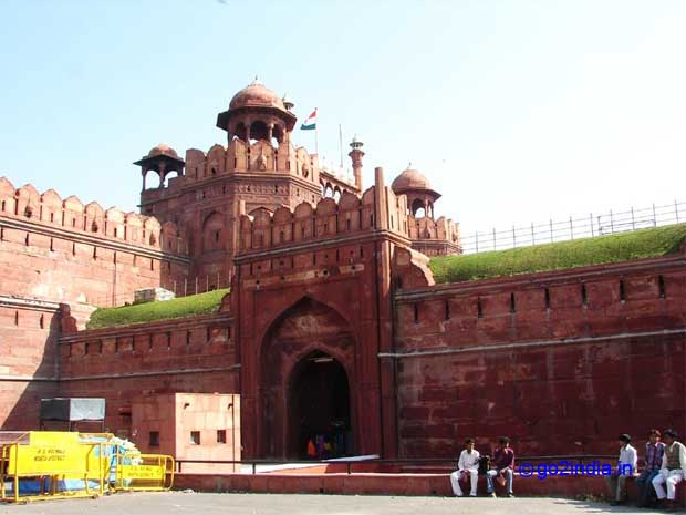lahore Gate of Red Fort or Lal Qilla