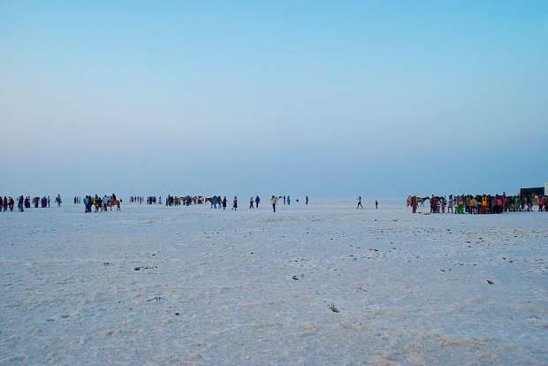 Salt Desert during Rann Utsav at Kutch