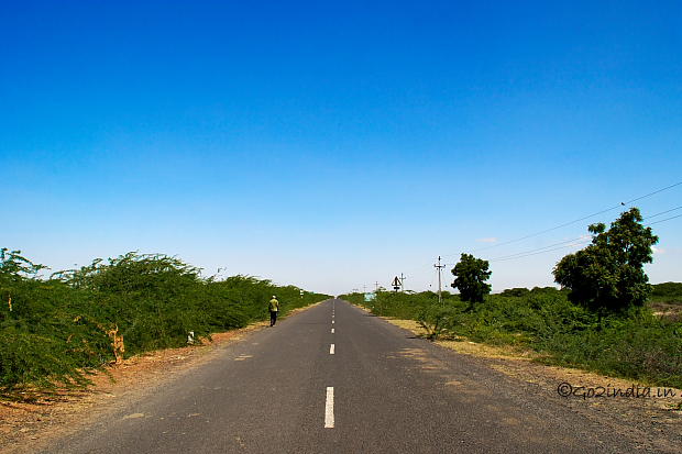 Straight Road at Bhuj