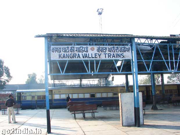Kangra valley train station at Pathankot