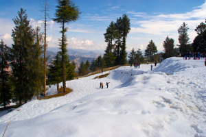 Kufri in Winter near Shimla