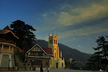 Shimla Mall area