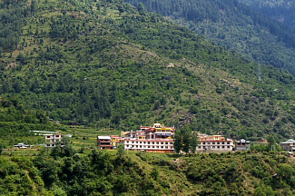 Naggar Monastery location