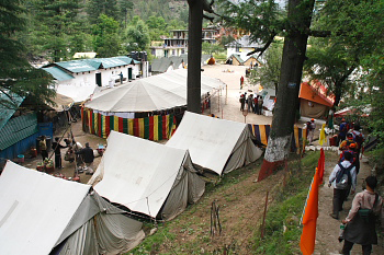 Sar pass base camp at Kasol