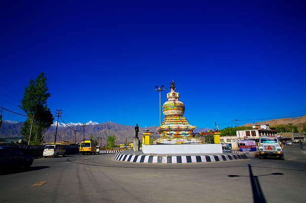 Leh Town Stupa