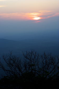 Sunset point at Agumbe