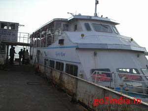 Kochi Marine drive from Sea