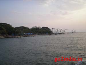 Kochi Marine drive from Sea 